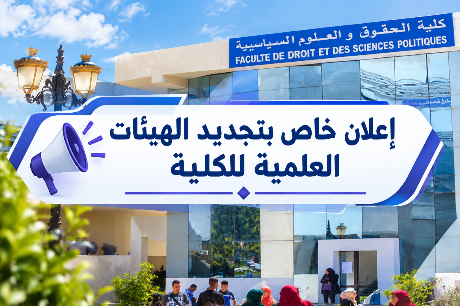  إعلان عن تجديد الهيئات العلمية للكلية